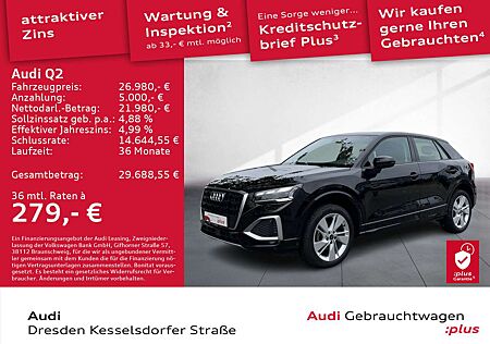 Audi Q2 35 TFSI advanced AHZV Kamera LED Navi