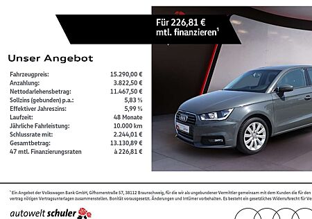 Audi A1 Sportback 1,4 TSI Navi Climatronic