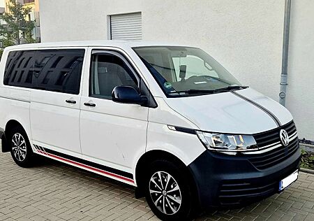 VW T6 Transporter Volkswagen T6.1 Transporter DSG*8Sitzer*Vollleder*2Schiebetür*Sitzheizung