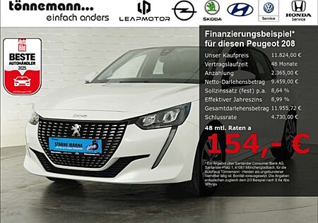Peugeot 208 ACTIVE PURE TECH+LED+SITZHEIZUNG+DAB+KLIMAANLAGE