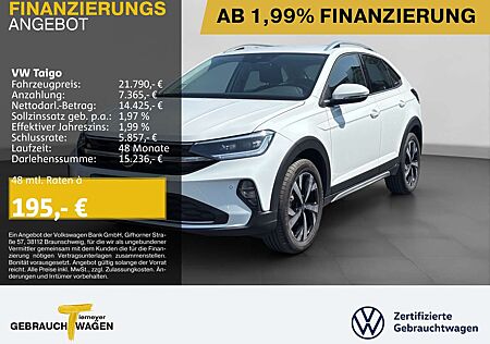VW Taigo Volkswagen 1.0 TSI STYLE NAVI SITZHZ LED ALLWETTER