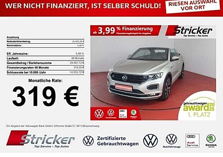 VW T-Roc Volkswagen Cabriolet R-Line 1.5TSI DSG 319,-ohne Anzahlung A