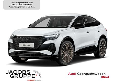Audi Q4 e-tron gebraucht kaufen Audi Q4 e-tron Sportback 55 qu. 2xS line Edition/Matrix/360°/ACC/AHK/21Zoll