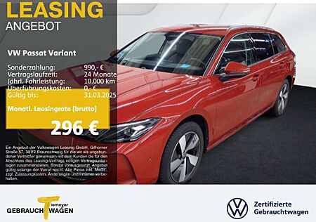 VW Passat Variant Volkswagen 1.5 eTSI DSG BUSINESS AHK ergoACT