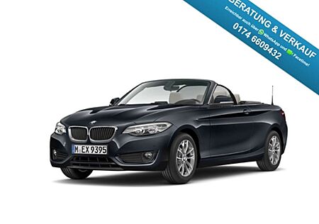 BMW 218 i Cabrio Aut. Advantage Navi Leder Sitzhzg