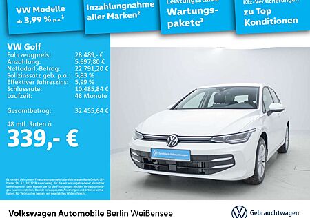 VW Golf Volkswagen VIII 1.5 eTSI Life*DSG*AAC*PDC*SHZ*RFK*LANE