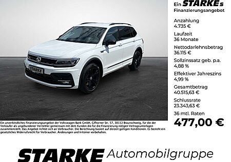 VW Tiguan Allspace Volkswagen 2.0 TDI DSG 4Motion R-Line Black Style 7-Sitzer...