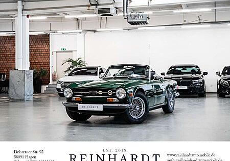 Triumph TR6 PI WERTGUTACHTEN 2021/LEDER/H4/HISTORIE