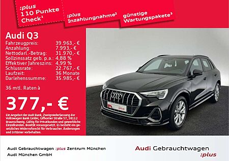 Audi Q3 40 TFSI qu. S tronic 2x S line AHK/Virtual+/K