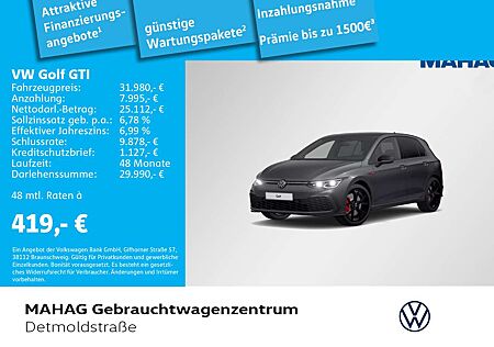 VW Golf GTI Volkswagen Golf VIII GTI 2.0 TSI BlackStyle AHK IQ.Light Na