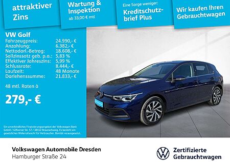VW Golf Volkswagen VIII Style 1.4 TSI DSG e-Hybrid LED APP PDC
