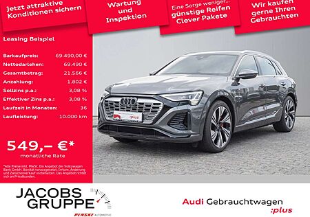 Audi Q8 e-tron 55 S line/Matrix/HuD/22KW/360°/ACC/22Zoll