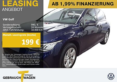 VW Golf Volkswagen 1.5 eTSI DSG LIFE NAVI KAMERA LED SITZH