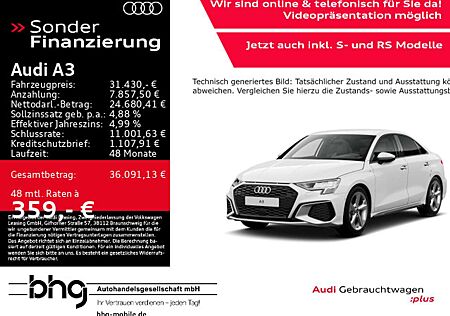 Audi A3 35 TFSI Limousine S tronic S line