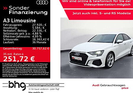 Audi A3 35 TFSI S-tronic S-Line ACC Navi