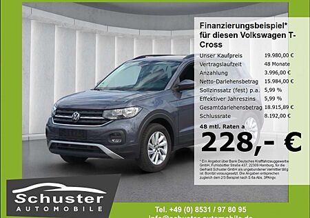 VW T-Cross Volkswagen Life 1.0TSI*ACC 2xSpurass SHZ PDCv+h DAB