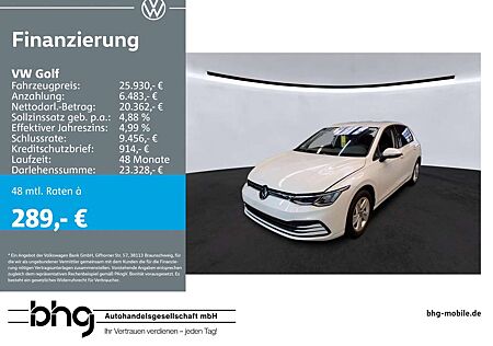 VW Golf Volkswagen 1.5 eTSI OPF DSG Life
