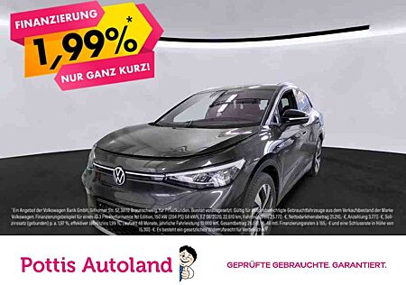 VW ID.4 Volkswagen PRO PERFORMANCE 1ST EDITION AHK NAVI LED SITZHZG