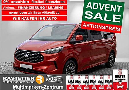 Ford Tourneo Custom L2 Titanium X 8S 5Jahre+Leder+Navi+360+19Z+ACC+Ind
