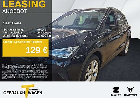 Seat Arona 1.0 TSI DSG FR PARKLENK SIDE-ASSIST LED NA