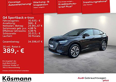 Audi Q4 e-tron gebraucht kaufen Audi Q4 e-tron 35 ACC NAV SHZ SONOS PDC