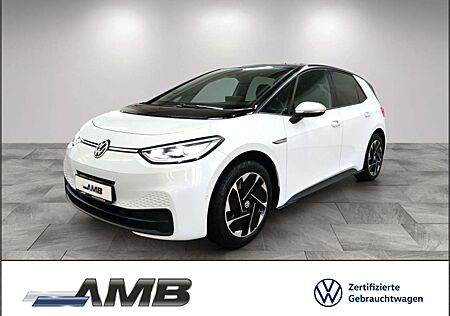 VW ID.3 Volkswagen Pro 58kWh/Matrix/HuD/Assist+/Navi/Pano/360°