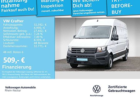 VW Crafter Volkswagen Kasten 2.0 TDI Kasten 35 Hochdach Kamer