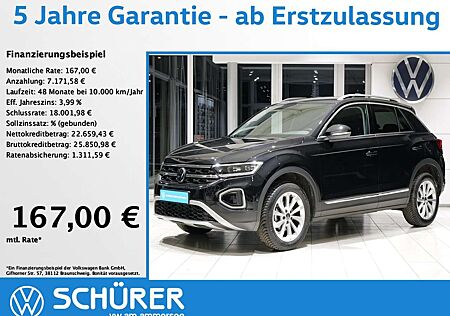 VW T-Roc Volkswagen 2.0TDI Style LED Navi Kamera Massage ACC Lane-P...