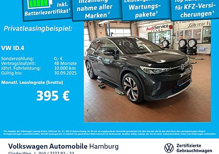 VW ID.4 Volkswagen Pro Performance 1st AHK Standheizung Rückfa