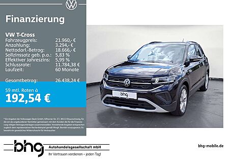 VW T-Cross Volkswagen 1.0 TSI OPF Life