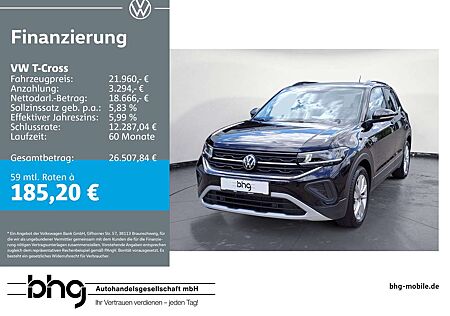 VW T-Cross Volkswagen 1.0 TSI OPF Life