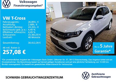 VW T-Cross Volkswagen Life 1.5 TSI DSG LED*VIRTUAL*AHK*ACC*17"