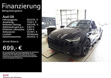 Audi Q8 50 TDI QUATTRO *LUFT*PANO*AHK*HEAD UP*KAMERA*