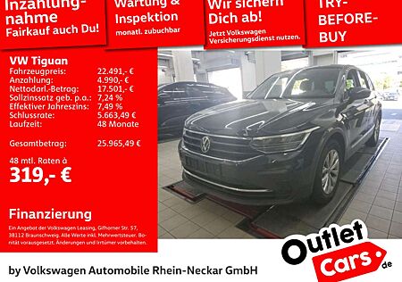 VW Tiguan Volkswagen 2.0 TDI Navi AHK LED uvm