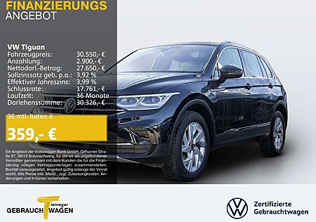 VW Tiguan Volkswagen 2.0 TDI DSG 4M ELEGANCE LEDER AHK IQ.LIGH