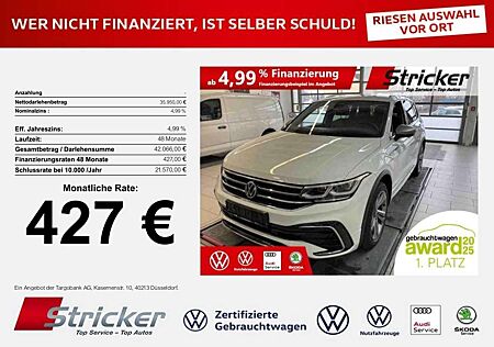 VW Tiguan Allspace Volkswagen R-Line 2.0TDI DSG 4M 427,-ohne Anzahlung ACC Trav
