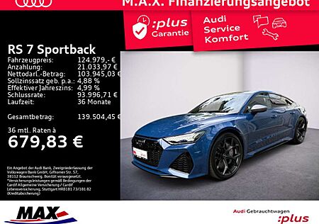 Audi RS7 Sportback PERFORMANCE 305 KM/H+SAGA+KERAMIK+