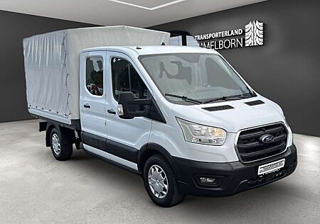 Ford Transit Pritsche 350 L3 Doka 4x4 Klima+Sthzg+AHK