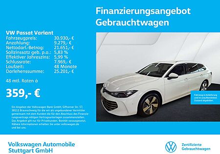 VW Passat Variant Volkswagen Business 1.5 eTSI DSG Navi Kamera