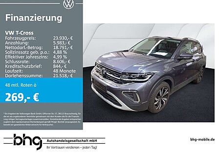 VW T-Cross Volkswagen 1.0 TSI OPF DSG Style