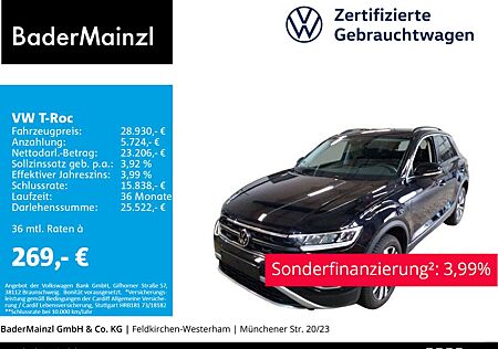 VW T-Roc Volkswagen 1.5 TSI DSG Move LED Navi SHZ Virtual