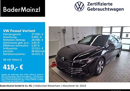 VW Passat Variant Volkswagen 2.0 TDI DSG Business AHK Navi ACC