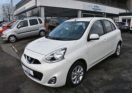 Nissan Micra Acenta ALU*USB*AUX*SITZHZ*PDC*NUR 83000 KM