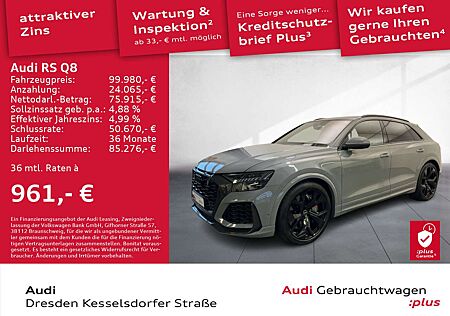 Audi RS Q8 4.0 TFSI Q.Navi HUD Pano Matrix Kamera