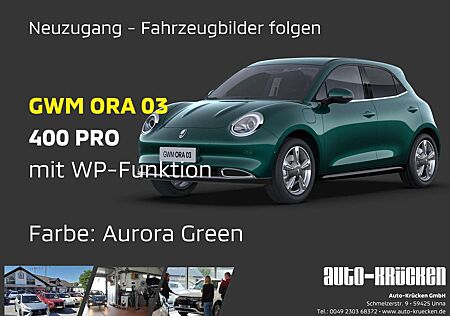 GWM Ora 03 400PRO mit WP-Funktion / Garantie bis 08/2028