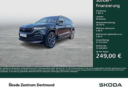 Skoda Kodiaq 2.0 SPORTLINE 4X4 Leder Navigat. 7-Sitze
