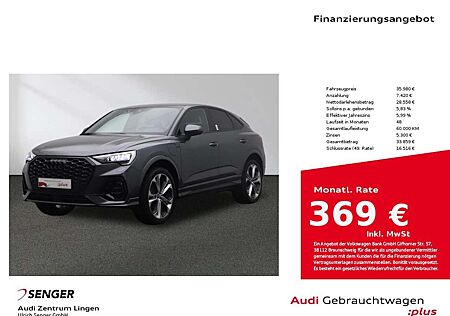 Audi Q3 Sportback 45 TFSI e S Line S tronic MMI RFK