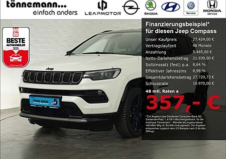 Jeep Compass S MHEV DCT+LED LICHT+NAVI+360 GRAD KAMERA+SITZ-/LE