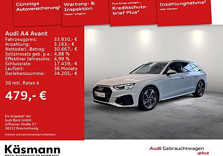 Audi A4 S line 40TFSI qu 2xS line AHK KAM NAV