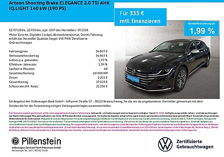 VW Arteon Volkswagen Shooting Brake ELEGANCE 2.0 TSI AHK IQ.LIGHT